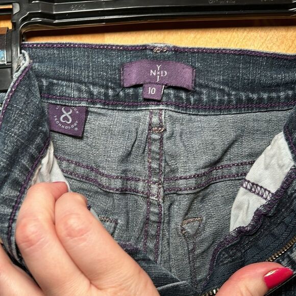 NDYJ dark blue jeans size 10 made in the USA - Picture 4 of 7